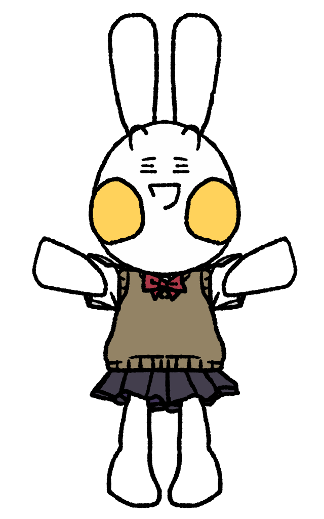 ミミヮウサギじゃないのぴょん！
